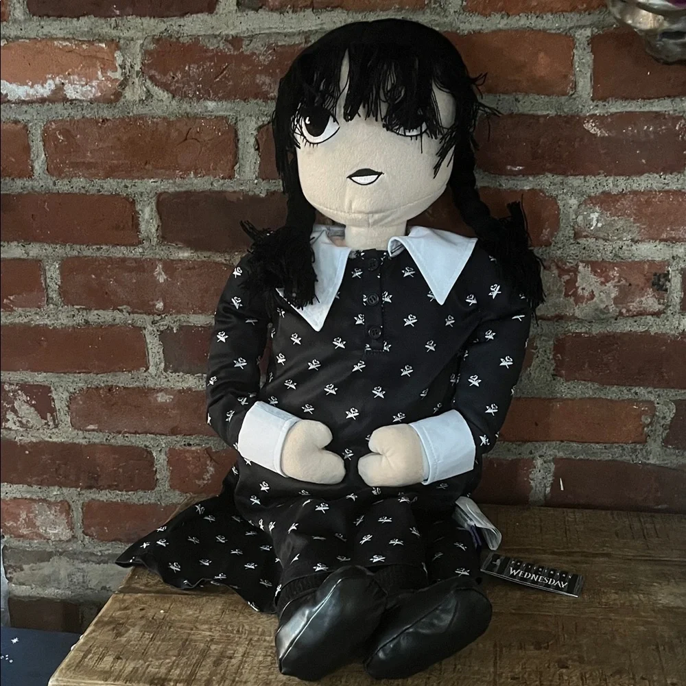 Wensday adams pottery, barn, plush doll